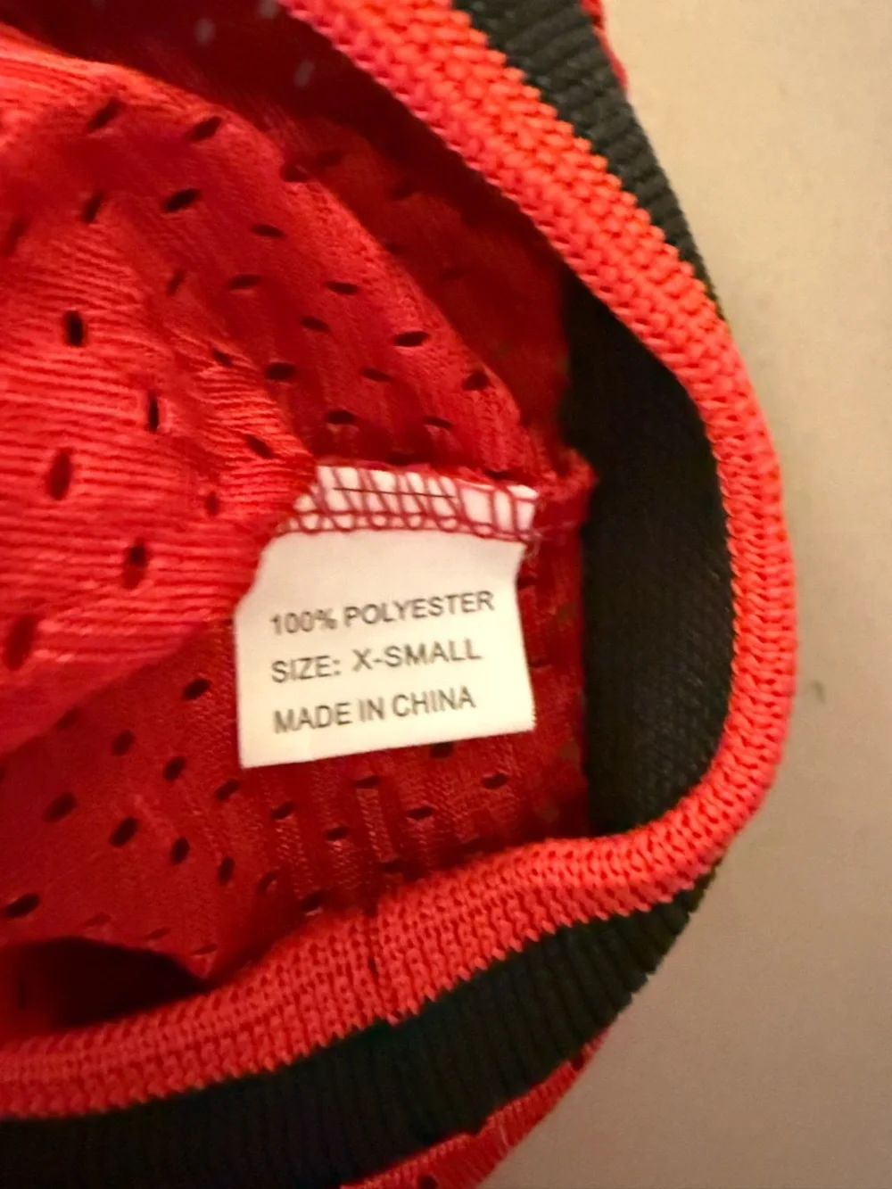 unknown red athletic