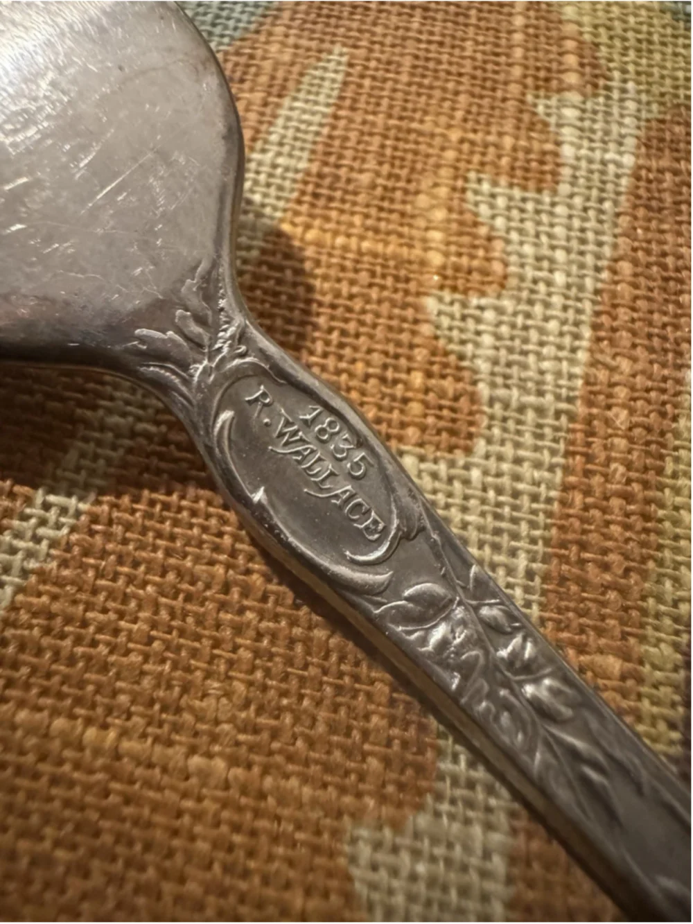 Wallace antique silverplated