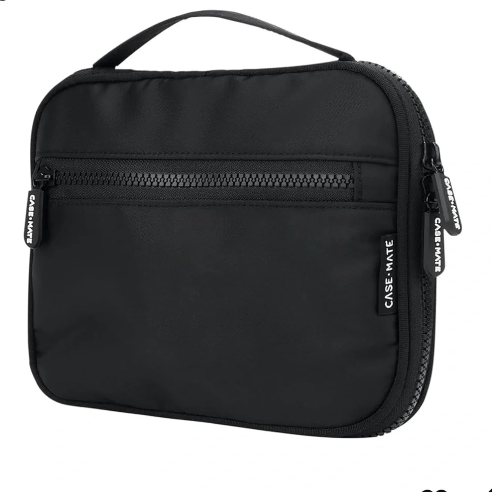 Case Mate Electronics Travel Organizer Portable Case Black