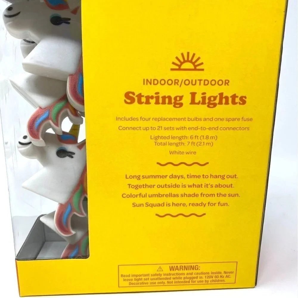 Target 10ct Incandescent Unicorn Mini Lights - Sun Squad™