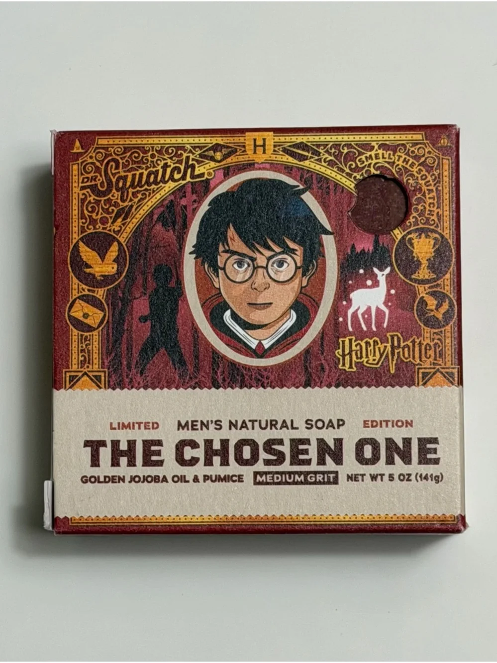 Title: Dr Squatch Harry Potter “The Chosen One” Soap Limited Edition