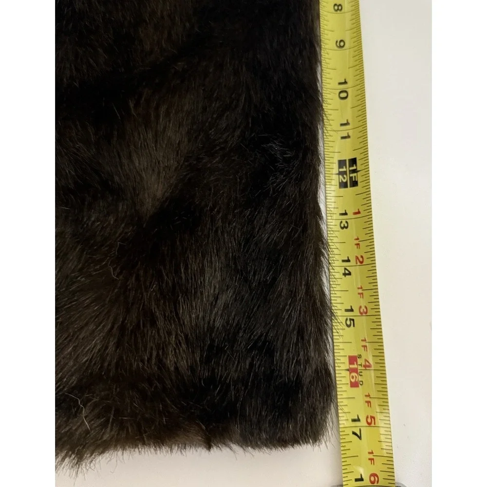 Pier 1 Imports Brown/Black Faux Fur Pillow Case‎ 17