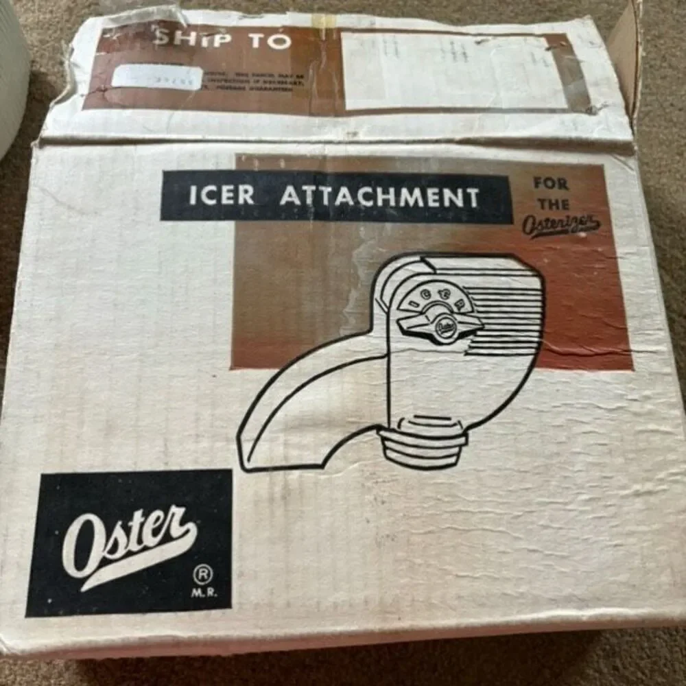 Oster icer attachment