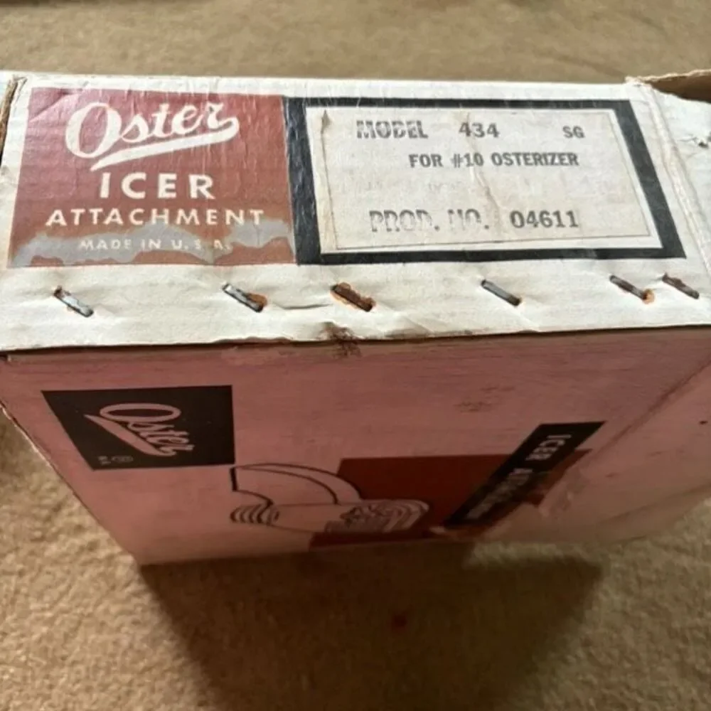 Oster icer attachment