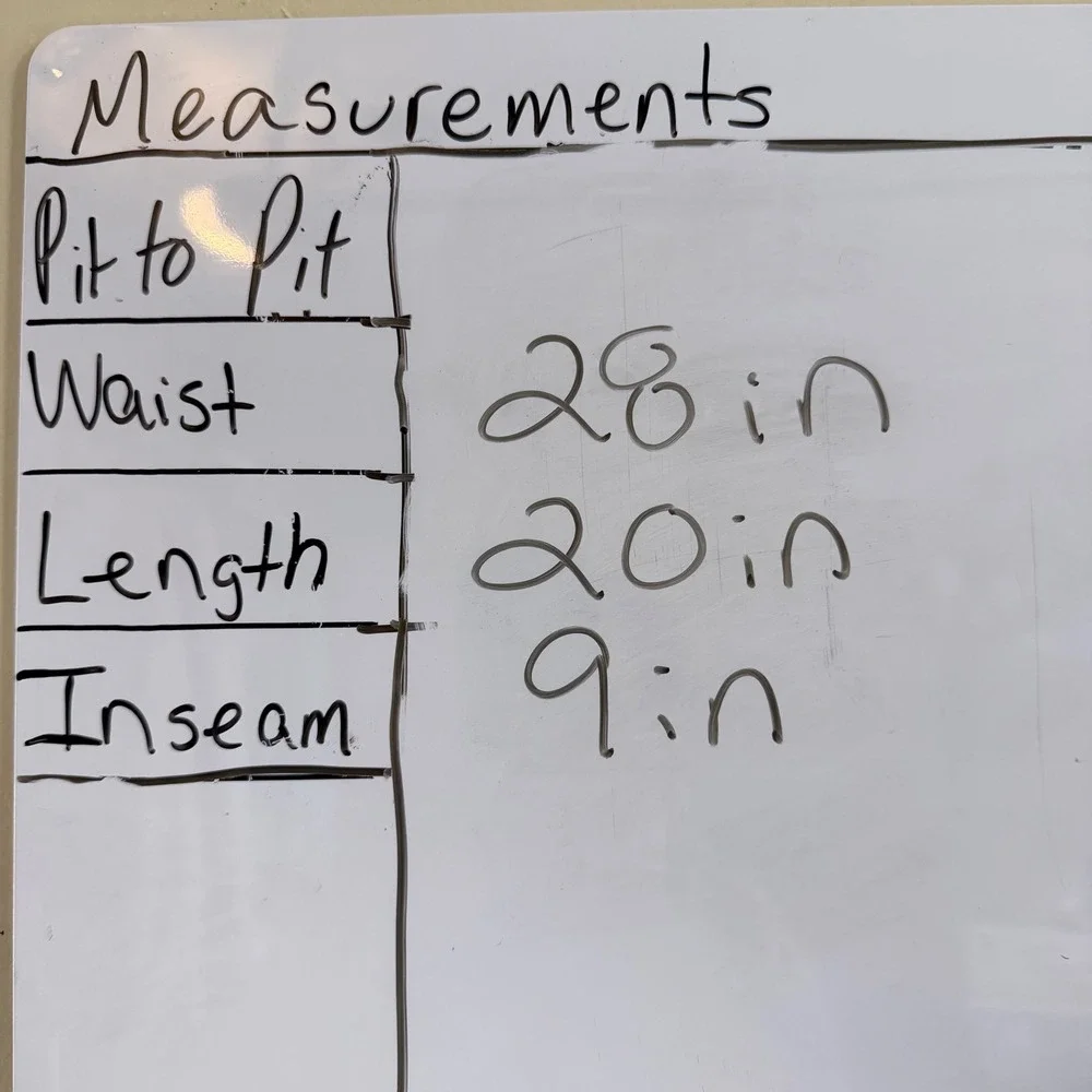Fila measurements waist