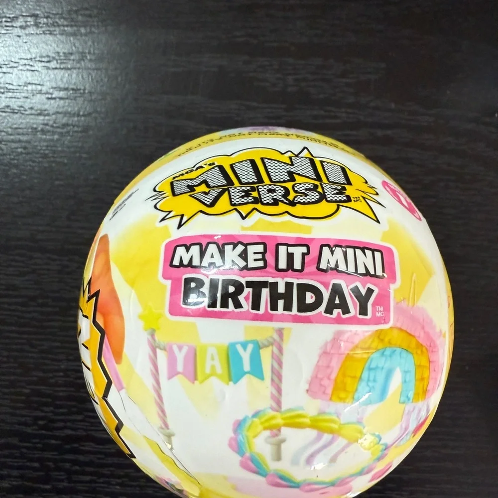 Make It Mini Birthday Mini Verse