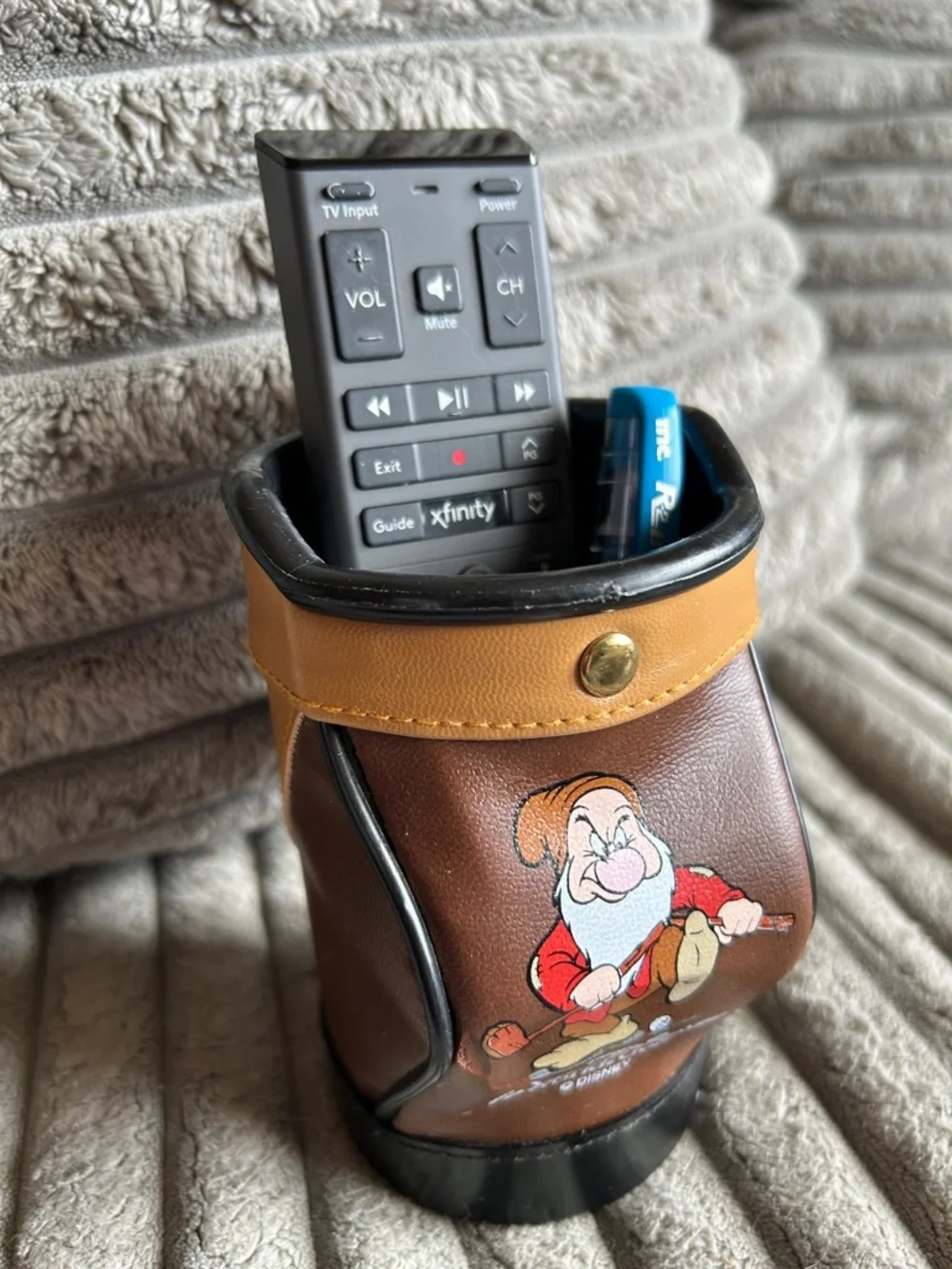 Walt Disney World Golf Grumpy Snow White Mini Golf Bag 5” Pencil Pen Holder