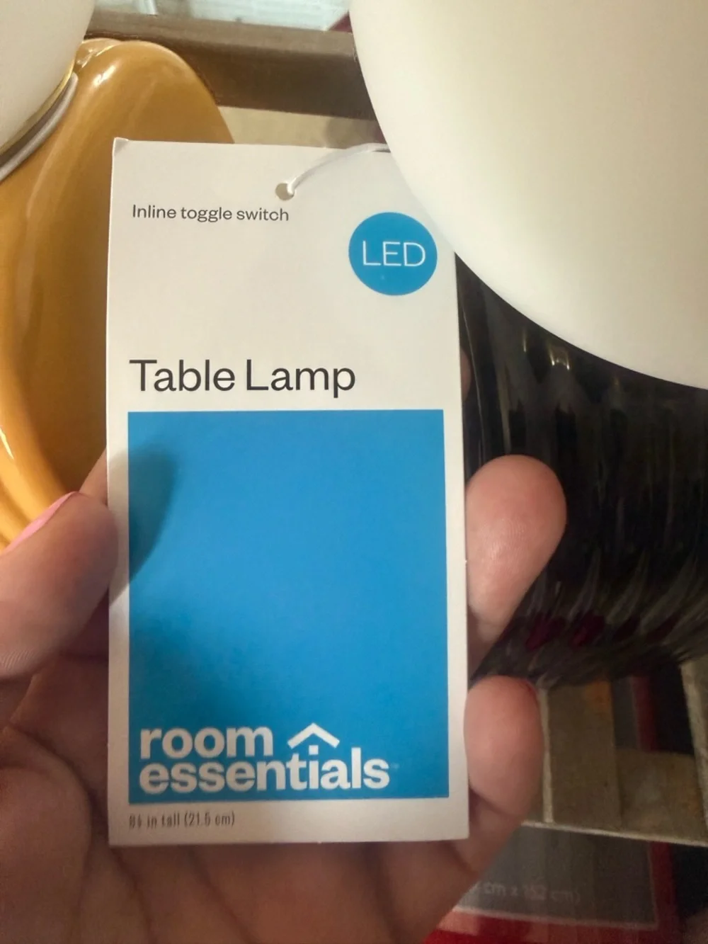 Room Essentials glossy black