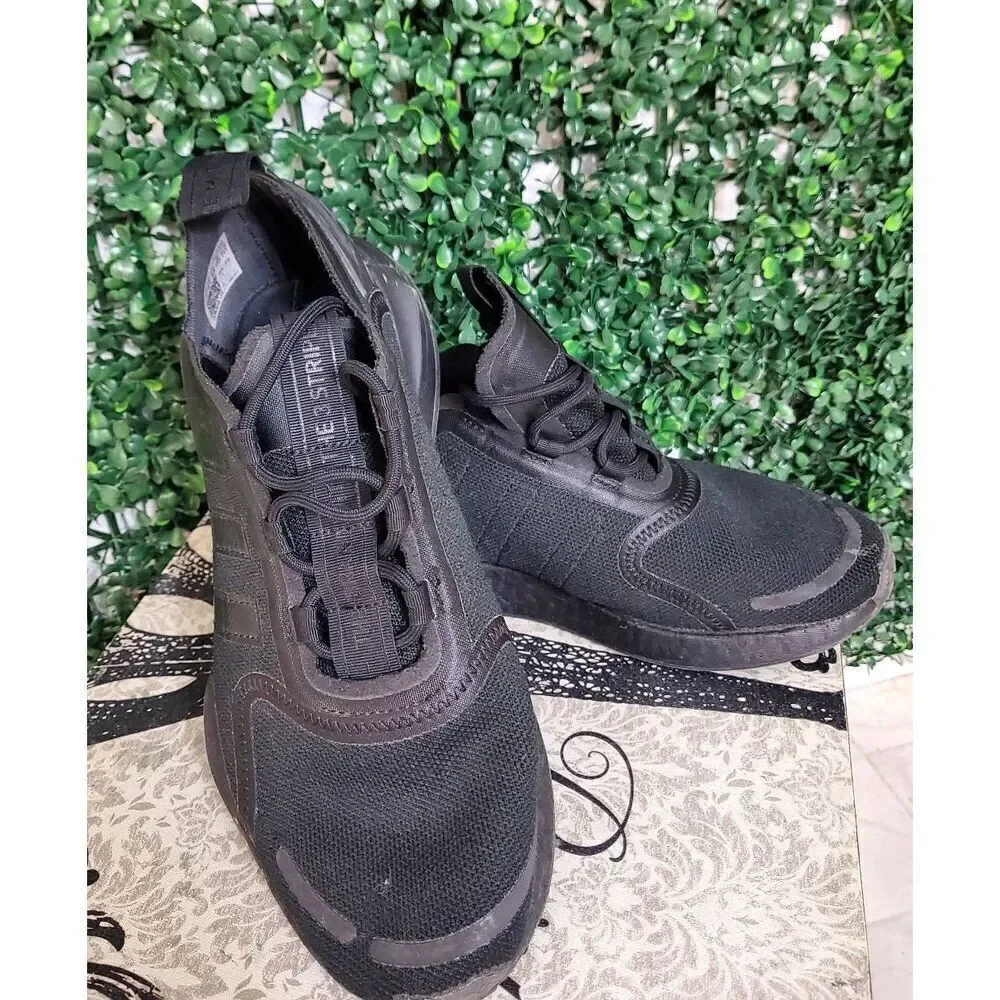 adidas black nylon