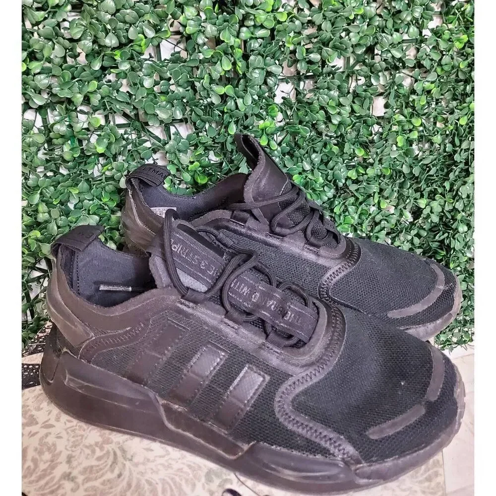 adidas black nylon