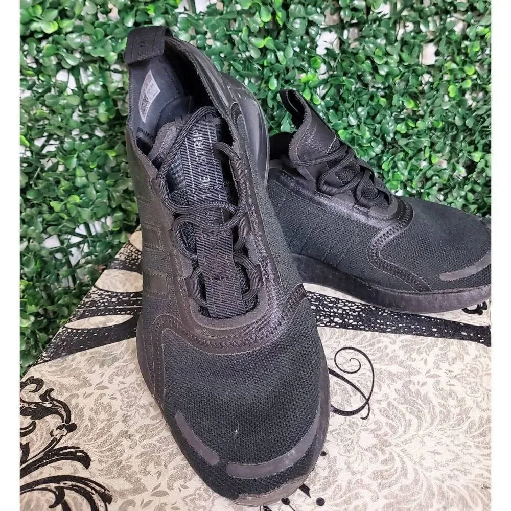 adidas black nylon