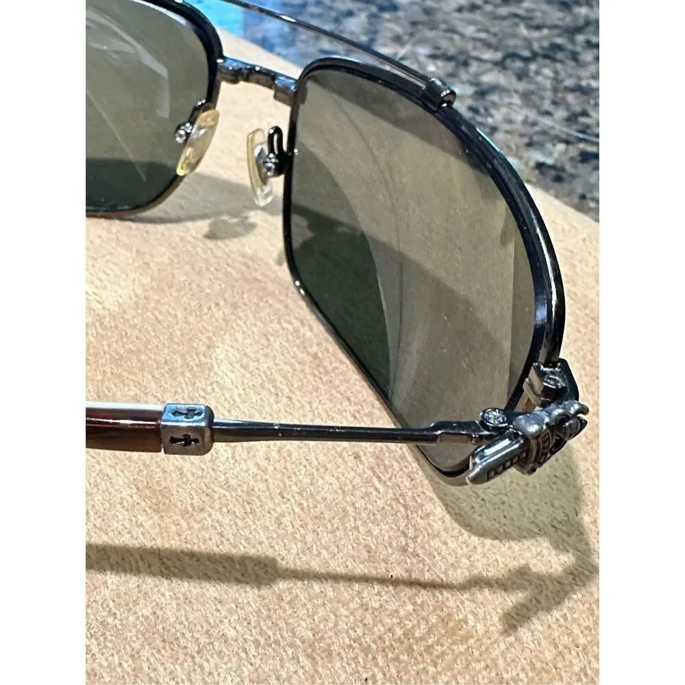 Men’s Chrome Hearts Boned Aviators