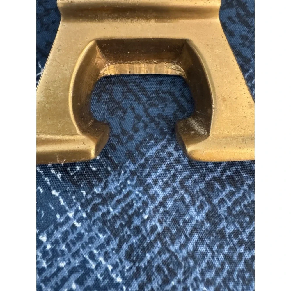Solid Brass Bottle Opener Restoration Hardware Paris Eiffel Tower