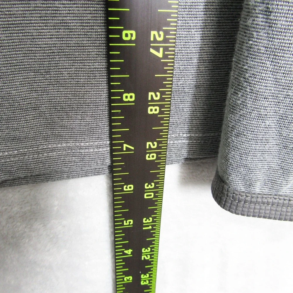 The North Face Mens XL Grey VaporWick Long Sleeve Performance Shirt Hiking Tee
