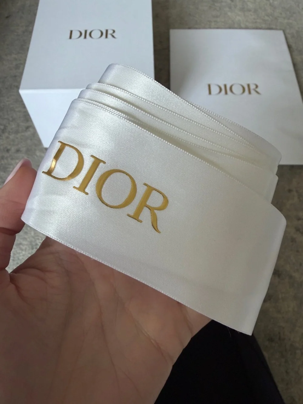 Dior box envelope