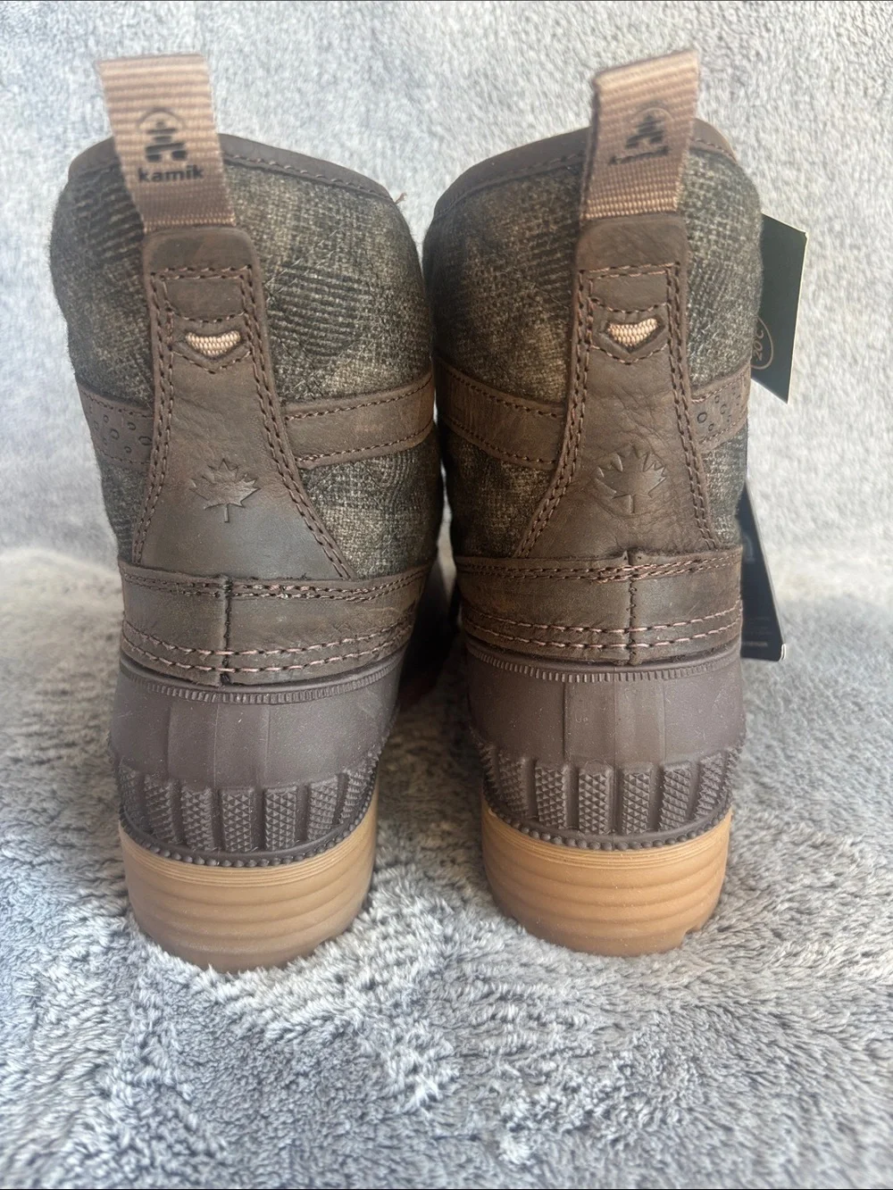 Kamik Sienna Mid 2 Waterproof Duck Boot (Women) in Java Size 7 NWT