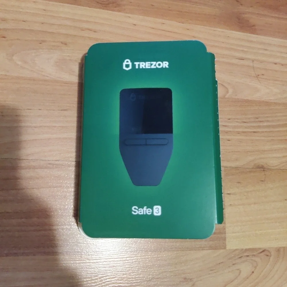 Trezor Safe 3 Crypto Hardware Wallet USB Cable - Untested