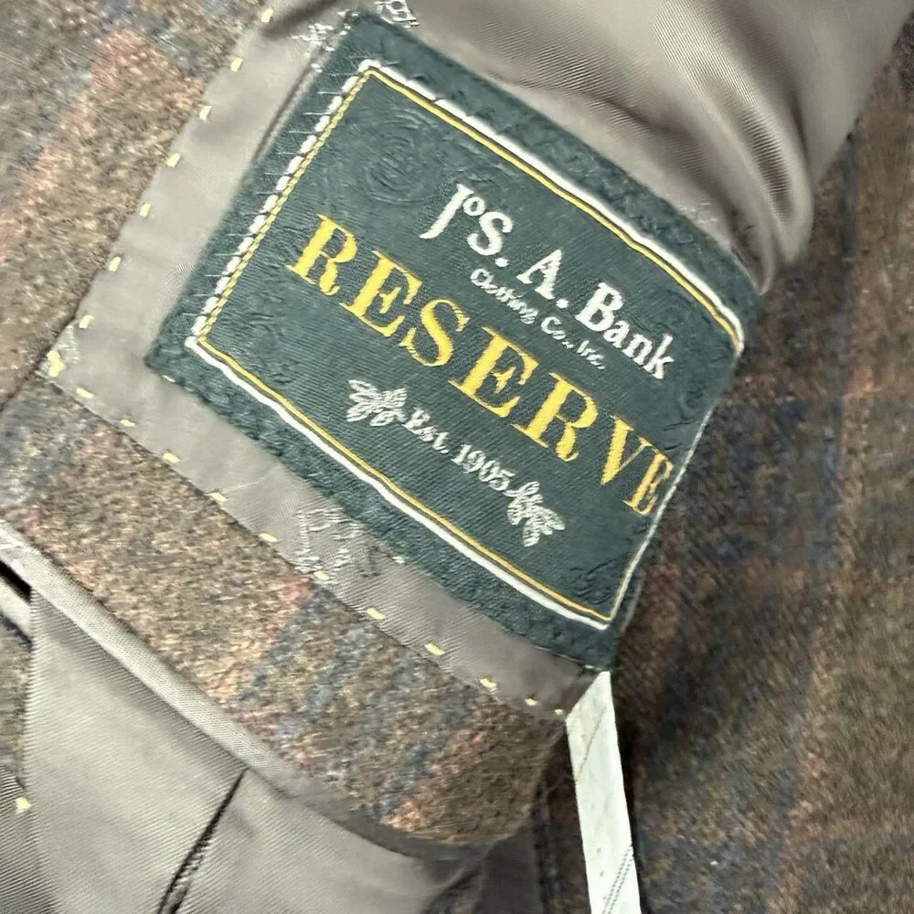Jos. A. Bank brown plaid