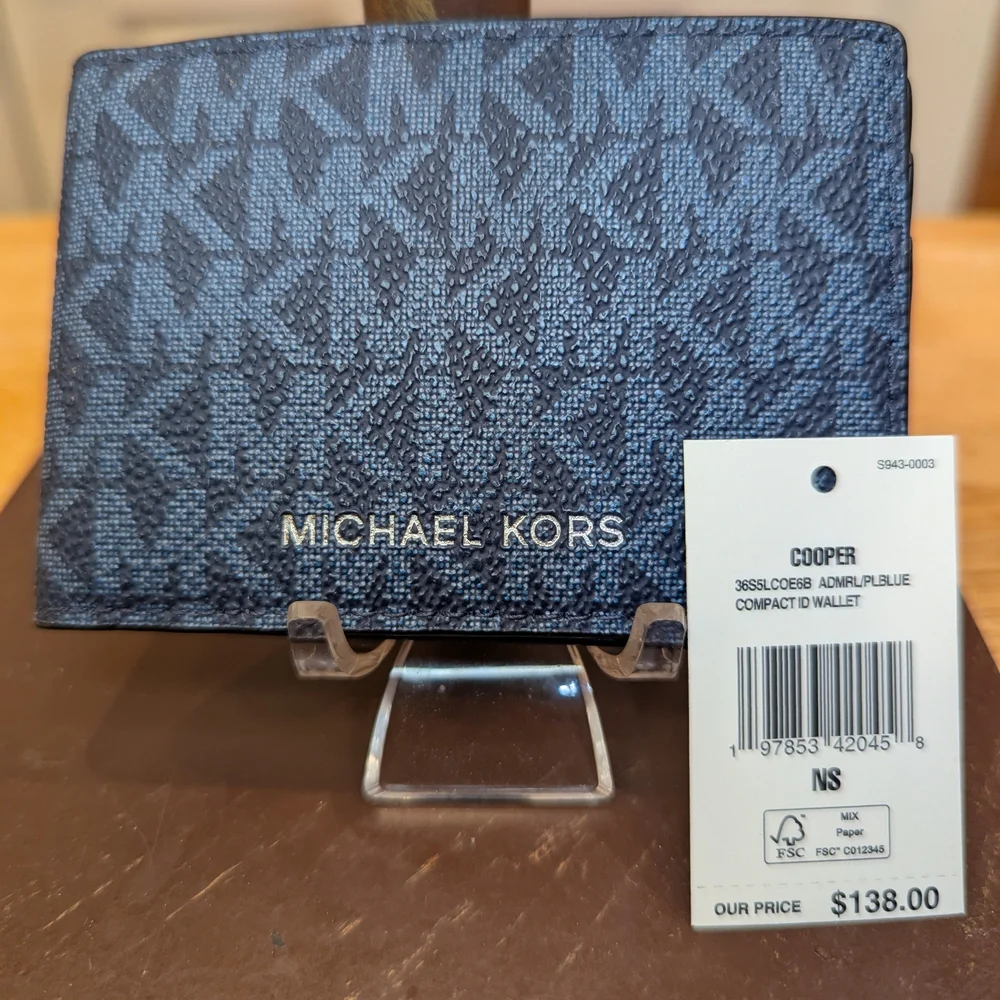 Michael Kors features blue michael