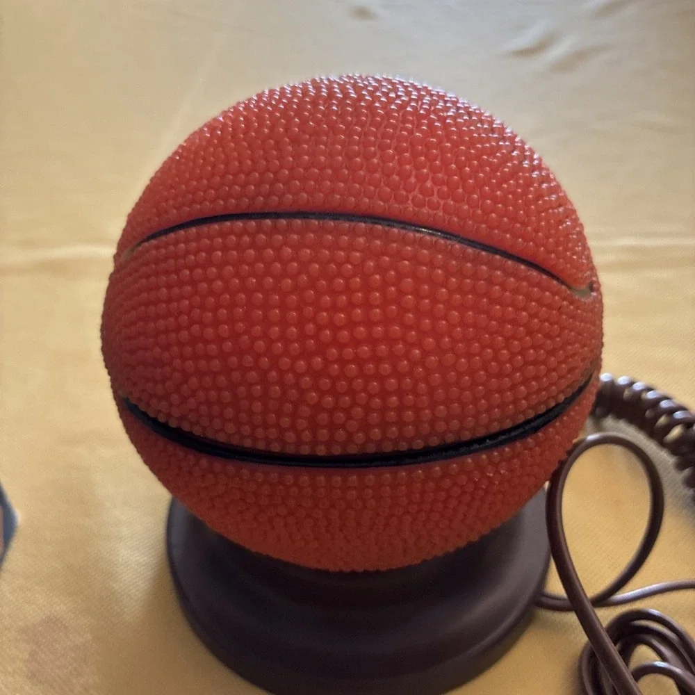 Basketball Sportsfone Telephone Used Still In Original Box Working