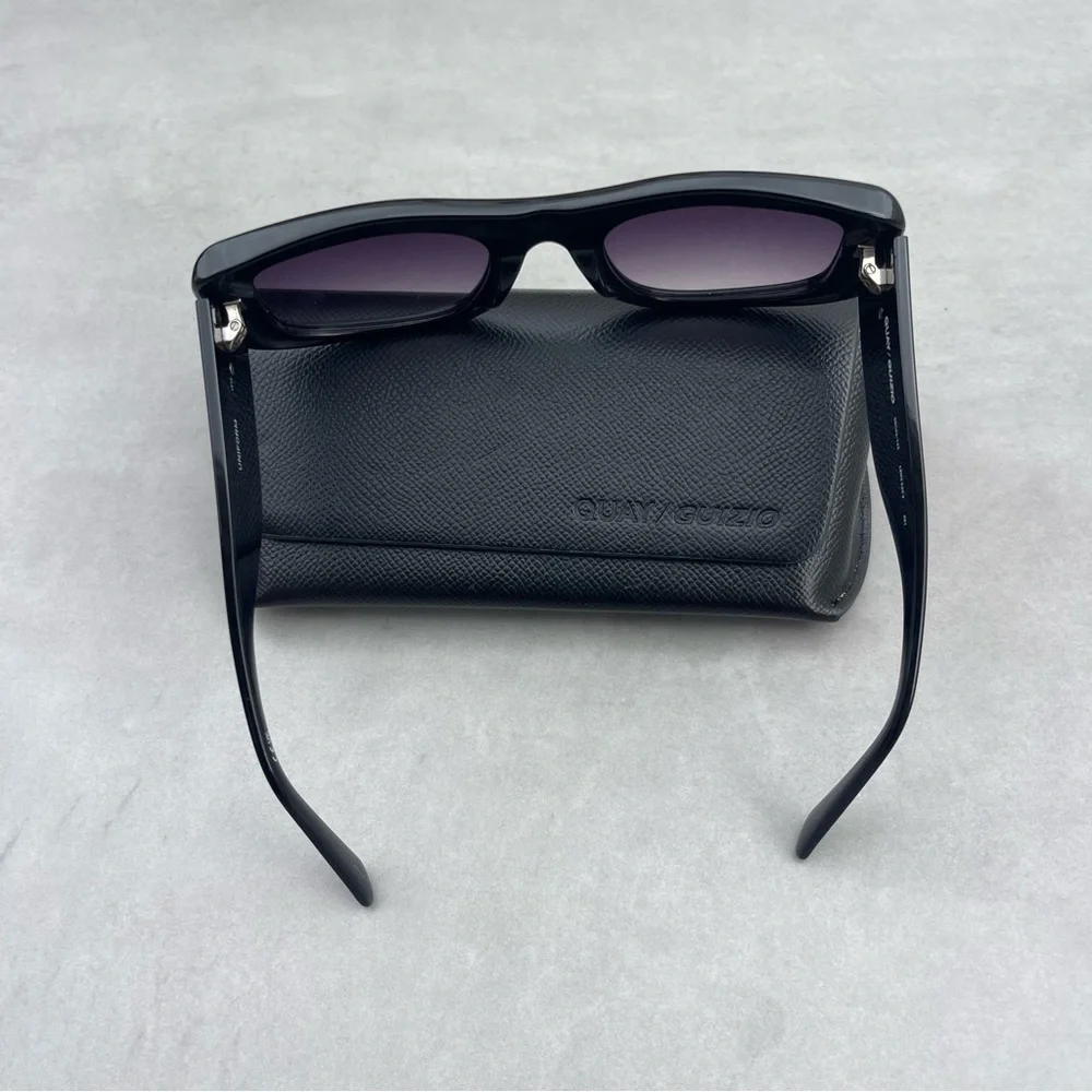 Quay x Guizio Uniform 55mm square sunglasses