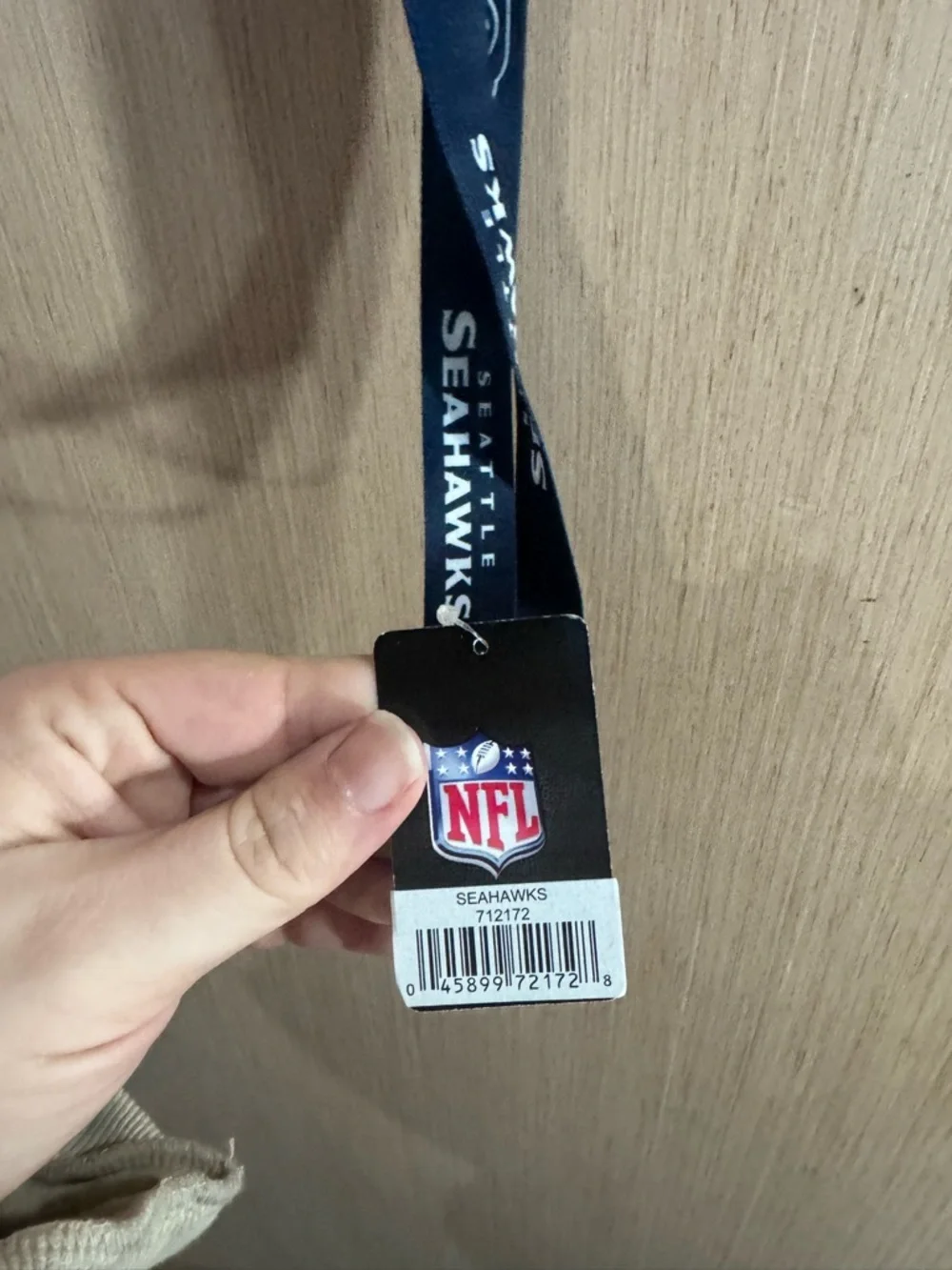 NFL lanyard or tags