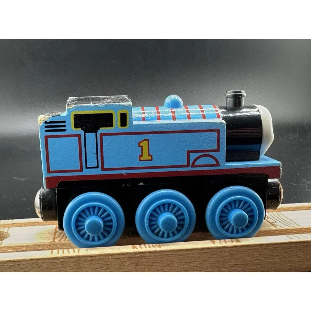 Thomas Wooden Railway Vtg 2003 Train Tank Engine Learning Curve Limited-B