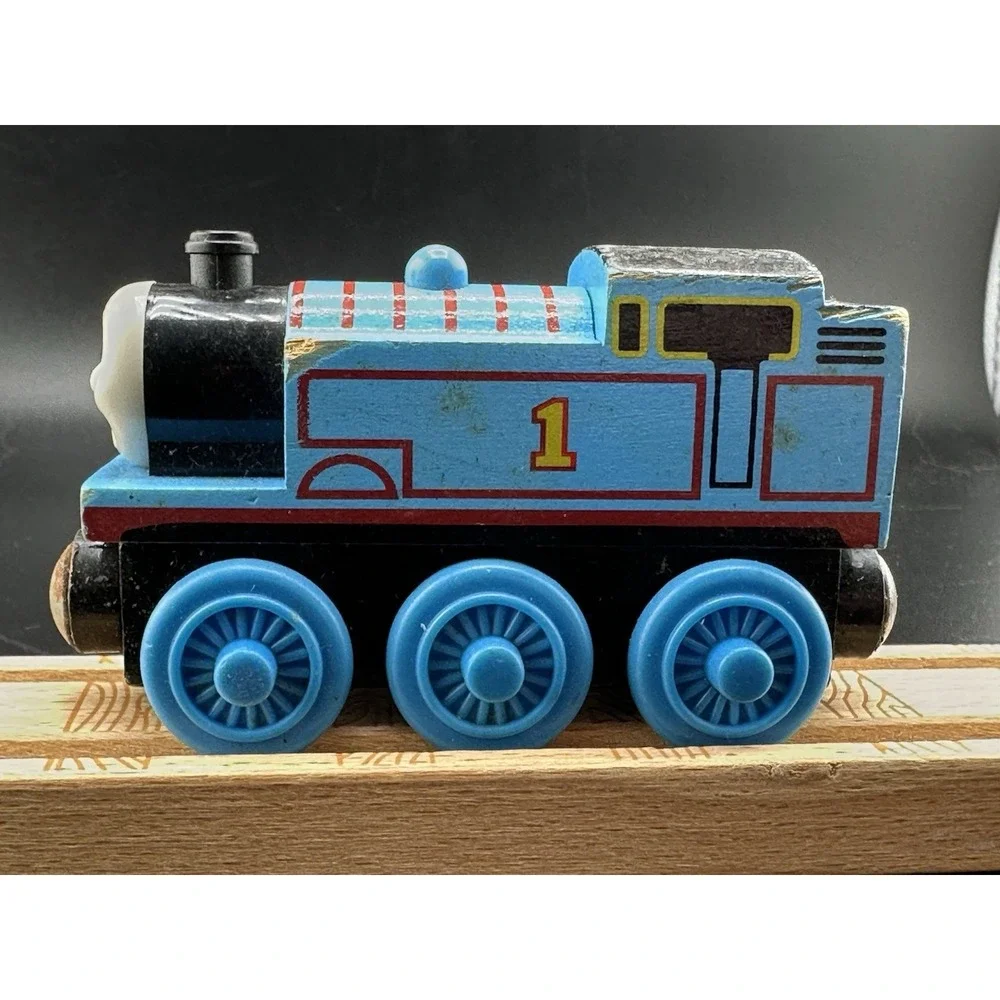 Thomas Wooden Railway Vtg 2003 Train Tank Engine Learning Curve Limited-B