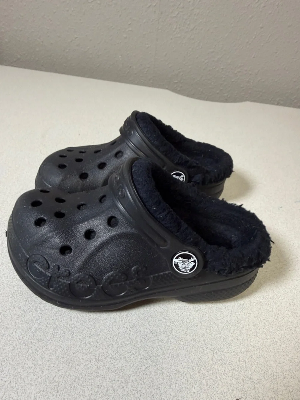 CROCS Kids Classic Lined Clog - Black