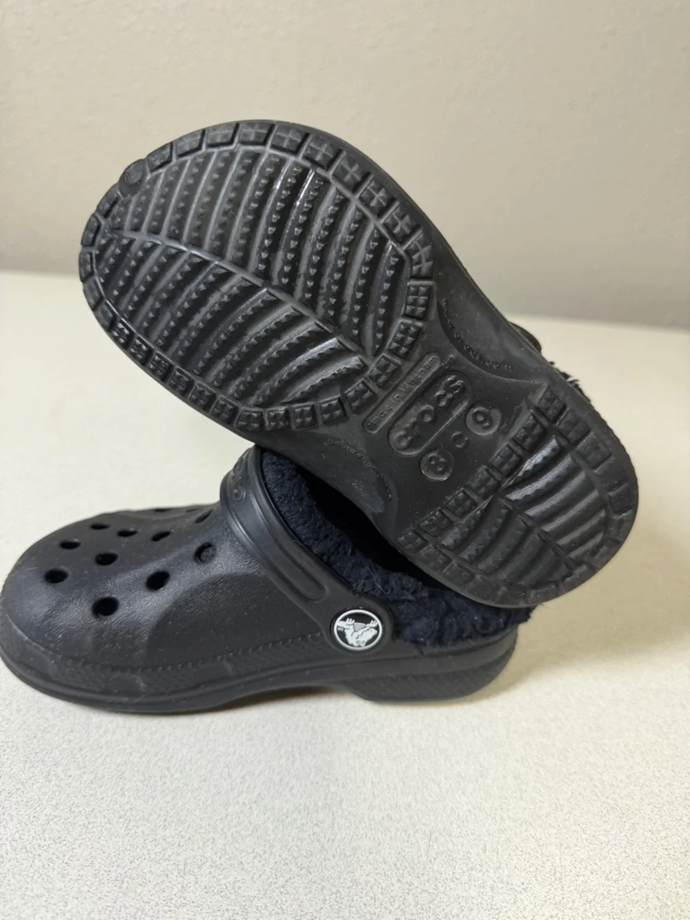 CROCS Kids Classic Lined Clog - Black