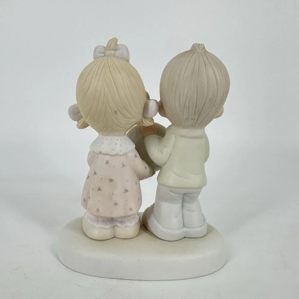 Precious Moments 1983 25th Anniversary Figurine E-2857 God Blessed Our Years