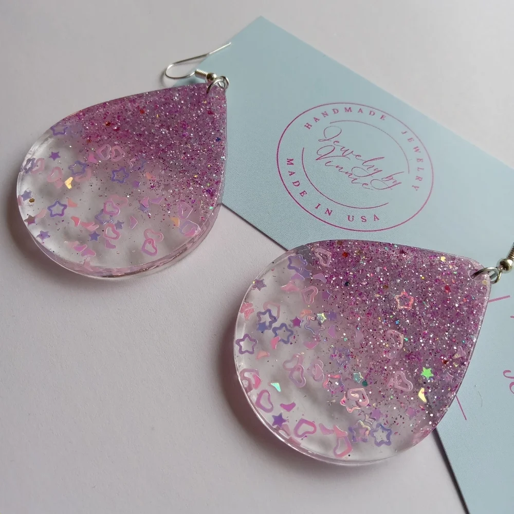 Hand Crafted these earrings