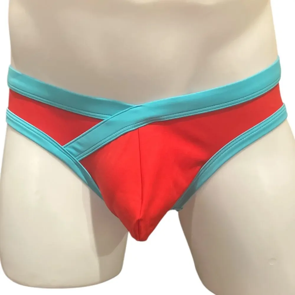 Andrew Christian Dynamic Curve Bikini with ALMOST NAKED Red Large