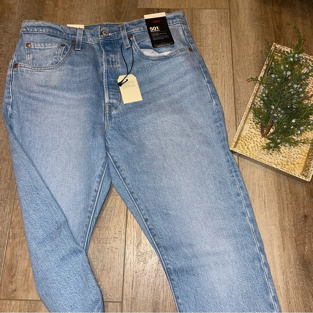 Levi's 501 Men's Skinny Light Blue Jeans 30x28