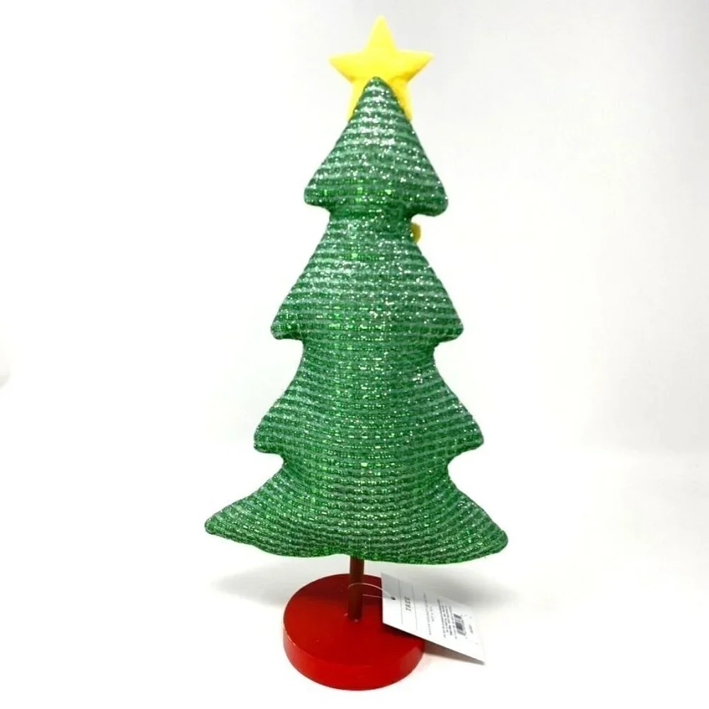 Target decor red sparkly