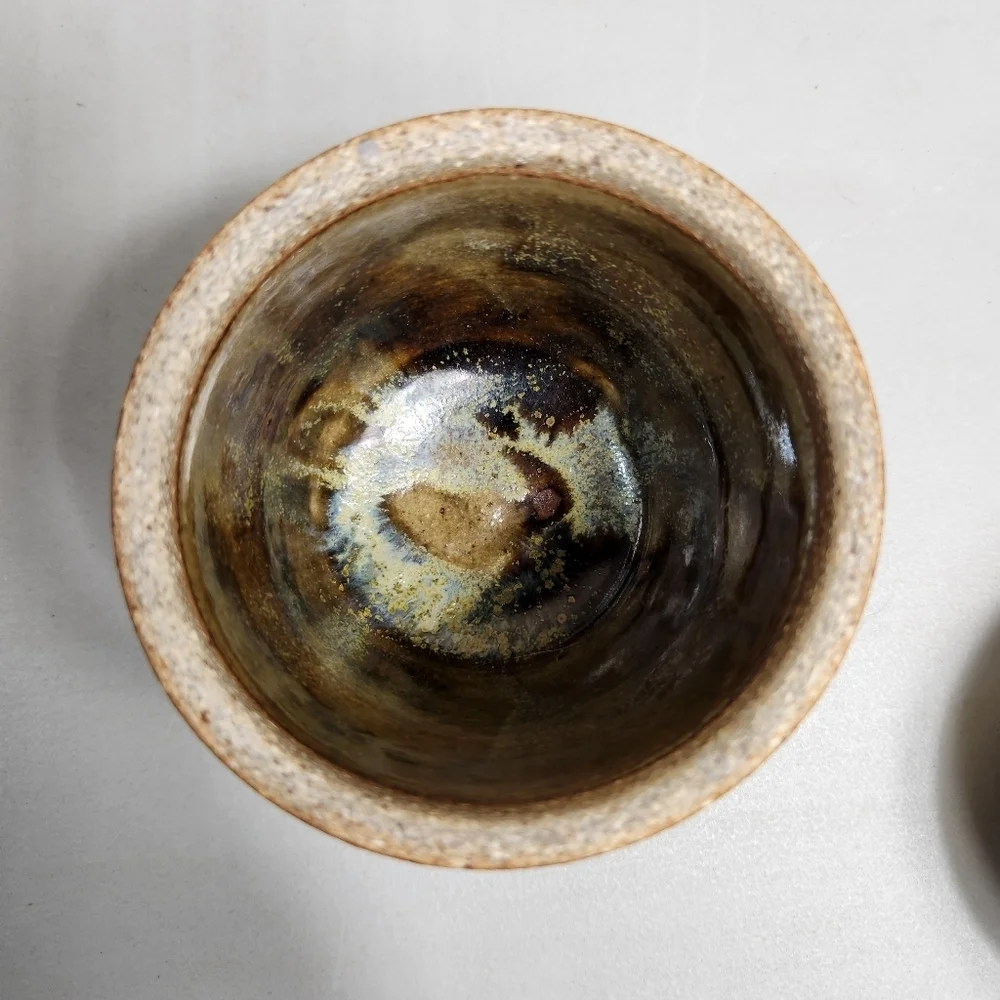 Apex brutalist pottery signed