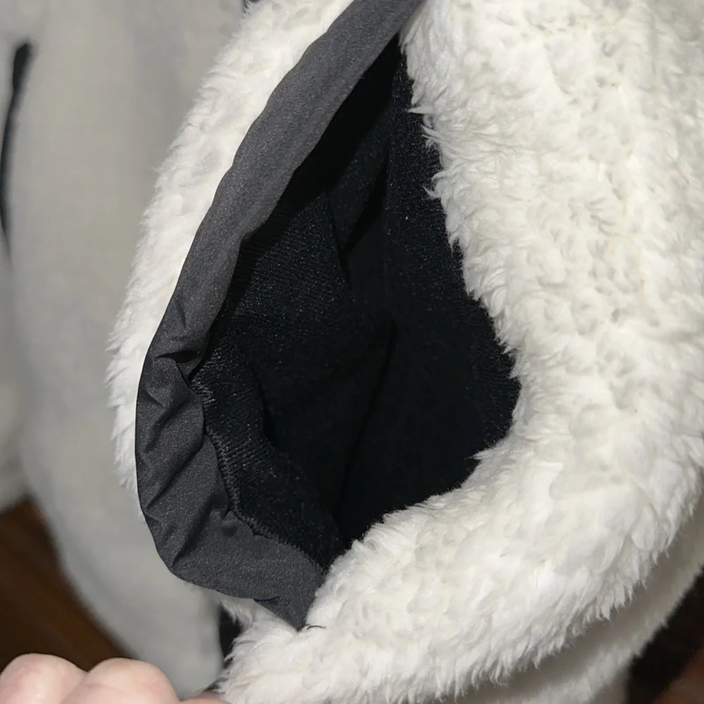 Madden Girl Sherpa Quilted Jacket - Size Large