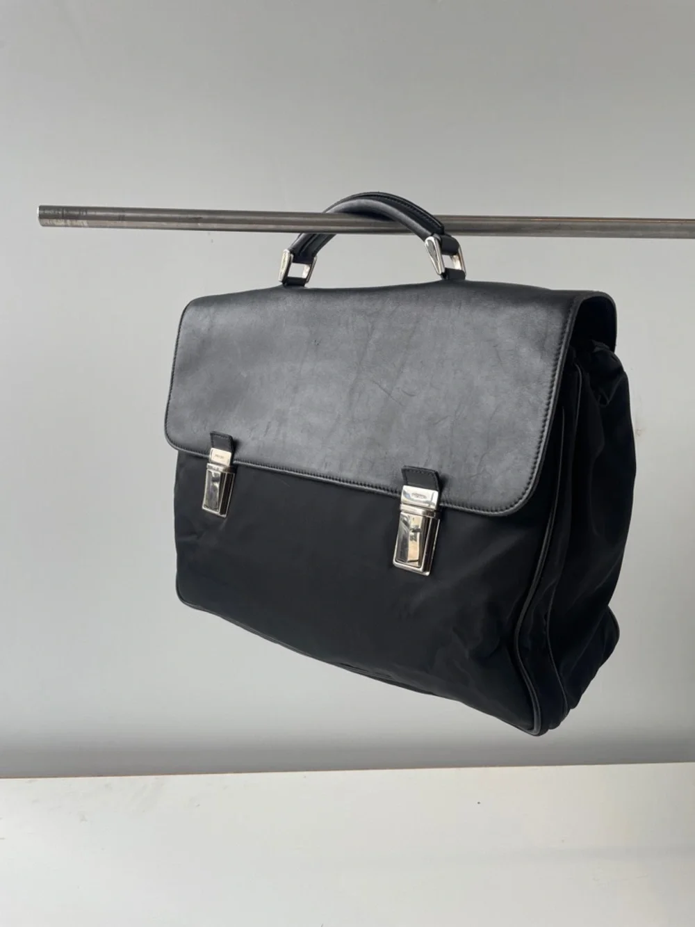 PRADA Tessuto Nylon Briefcase Bag!!!