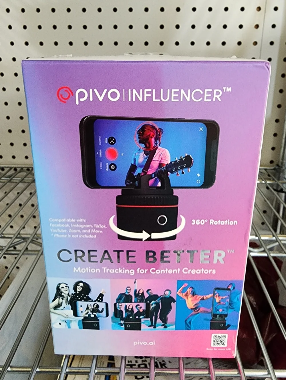 Pivo R1 Influencer With Rotation & Auto Tracking NIB, 2.9