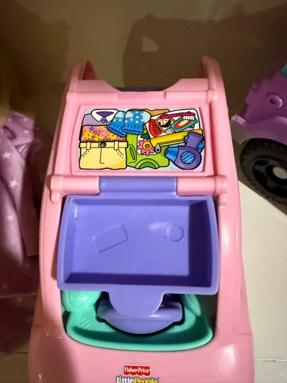 Little People bright pink