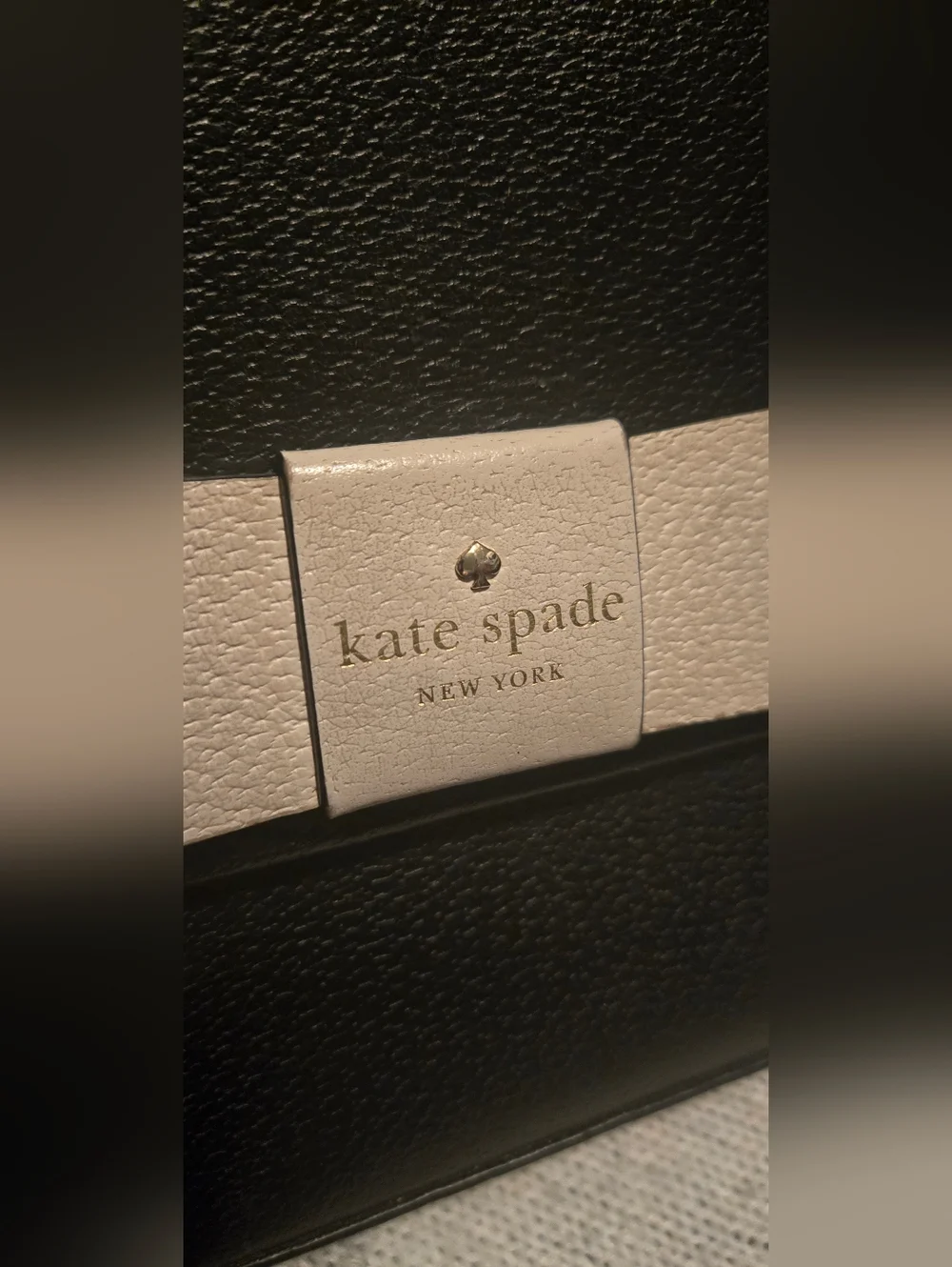 kate spade bow black