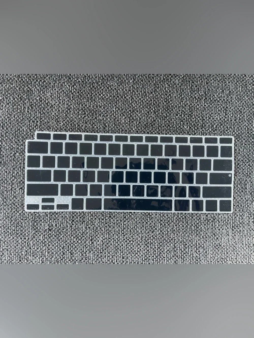 Black Silicone Keyboard Cover for MacBook - Compatible Protection