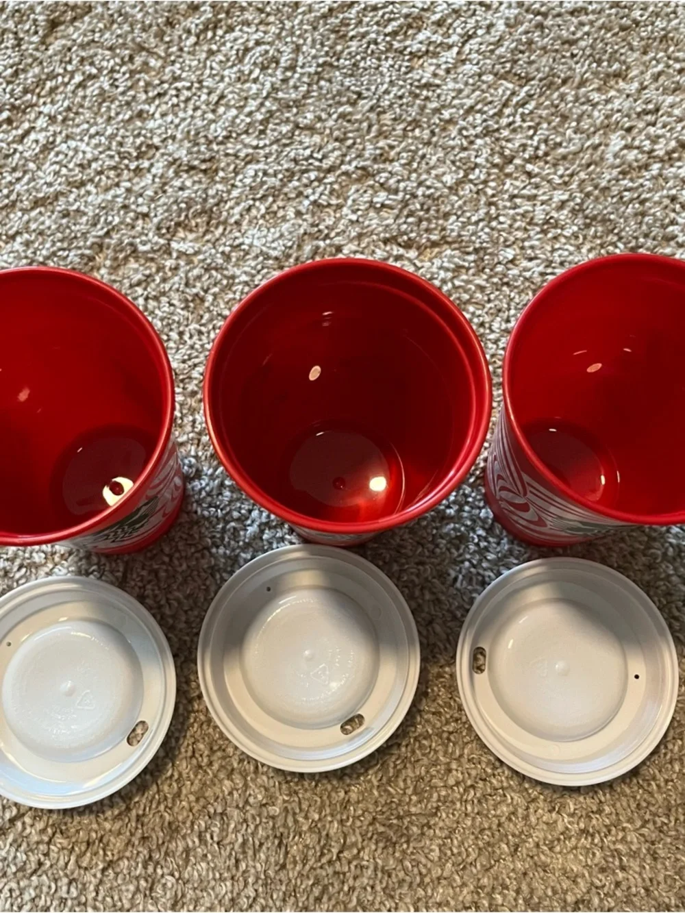 Starbucks three reusable