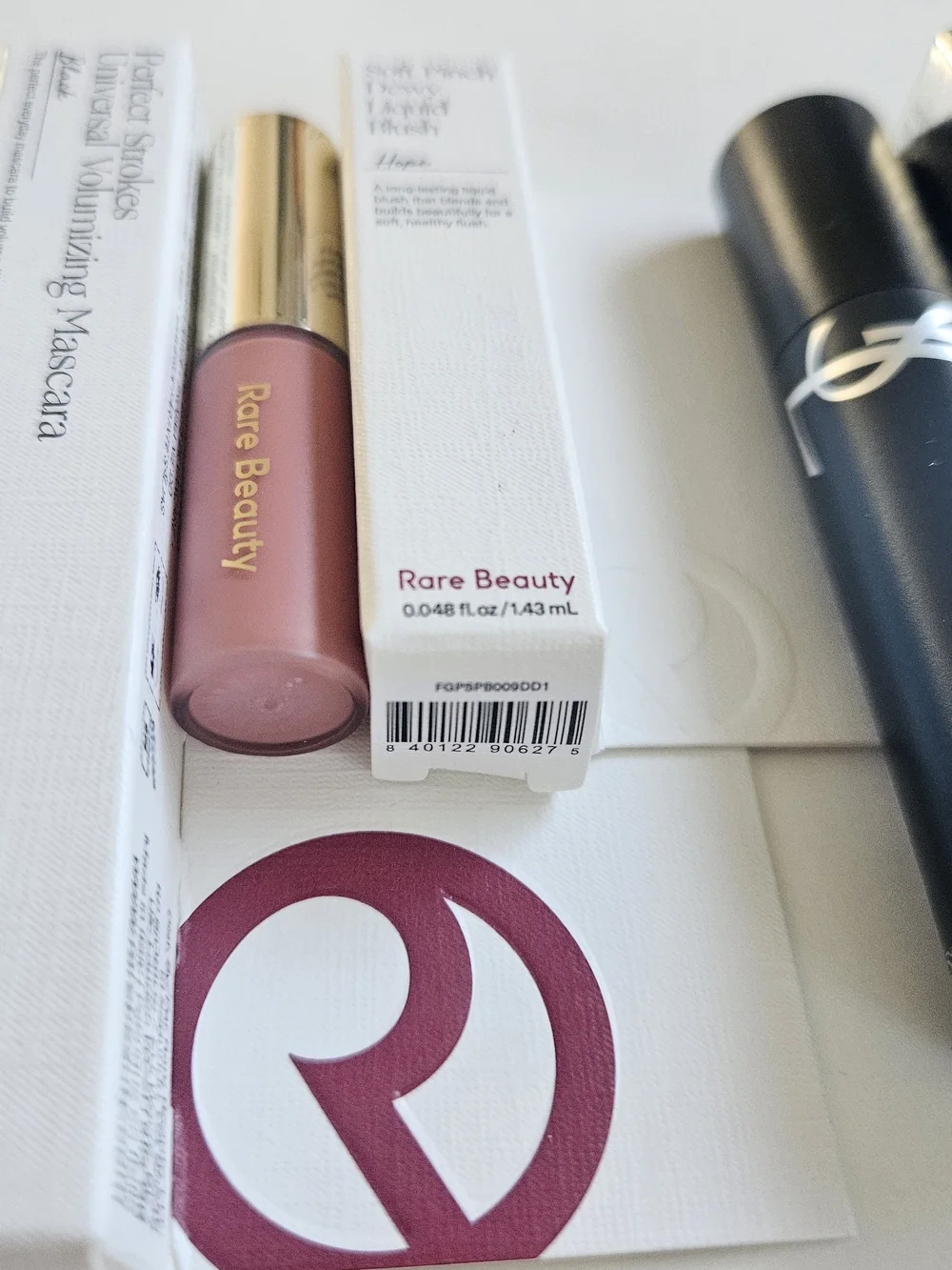 5NWT Mascara Lip Makeup Yves Saint Laurent Lash Rare Beauty Mascara Liquid Blush