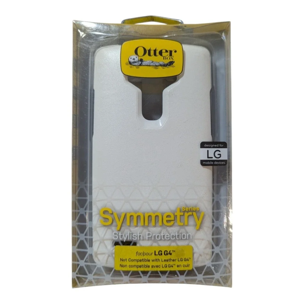 H3.‎ OtterBox Symmetry Series Case For LG G4 - White/Gray