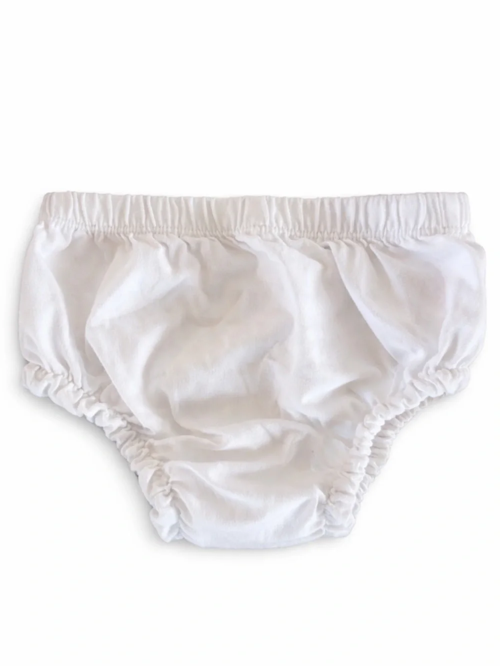 Hatley White Bloomer Diaper Cover
