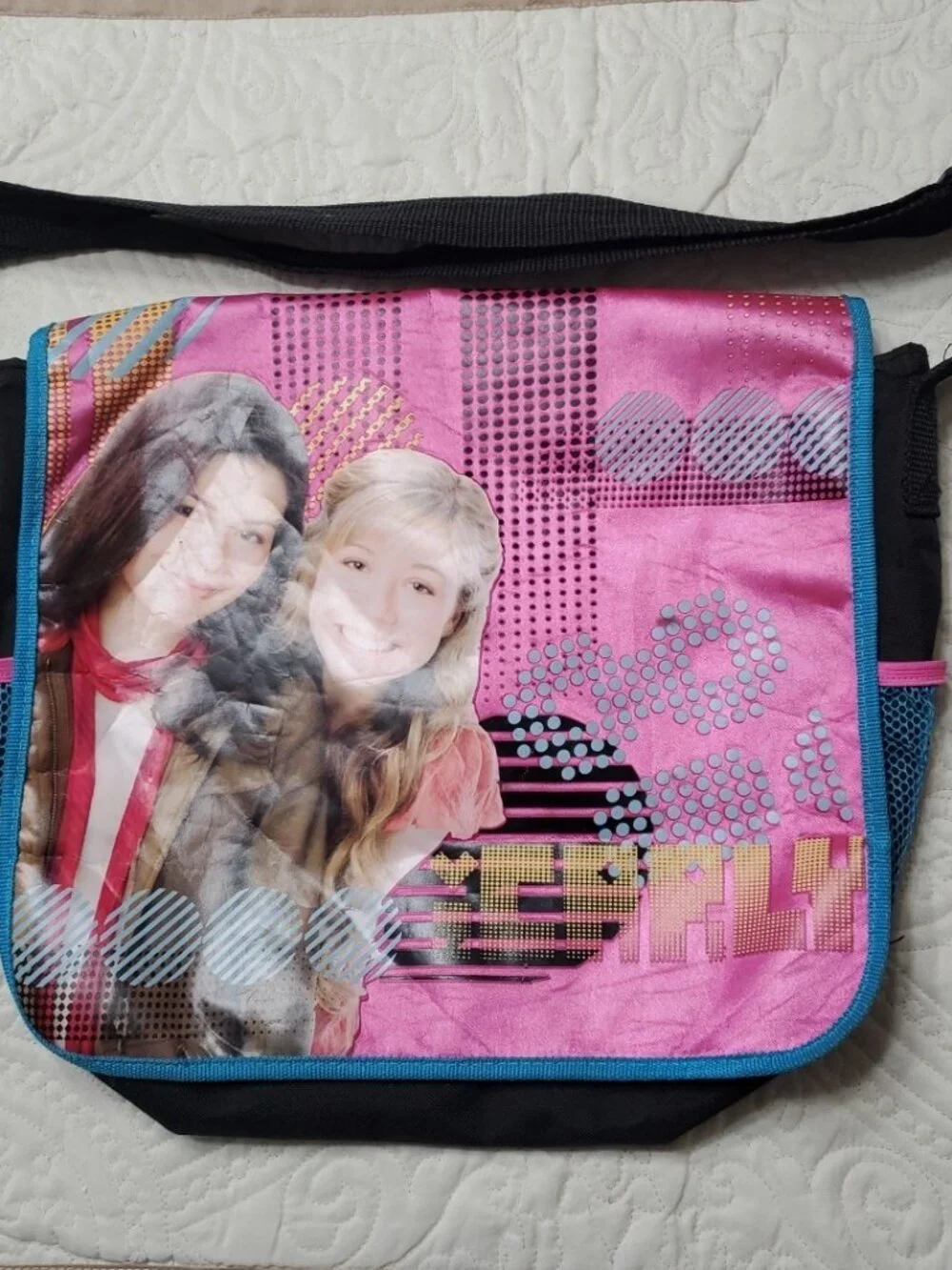 iCarly Icarly Messenger Bag School Tote Shoulder 2010 Nickelodeon Y2K 2000's Era