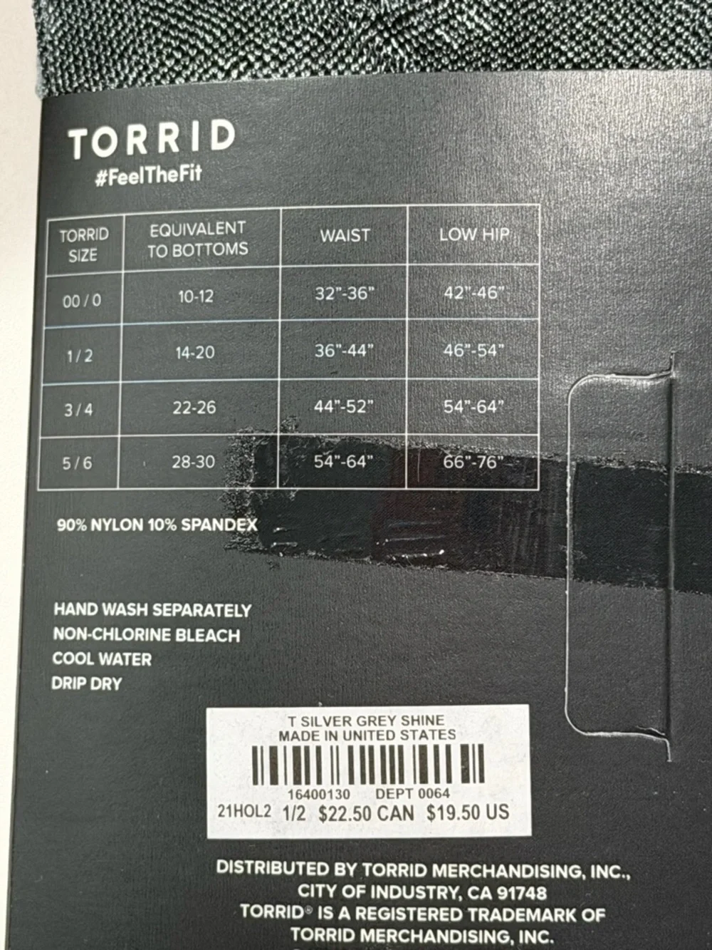 torrid @diamond grey sweet