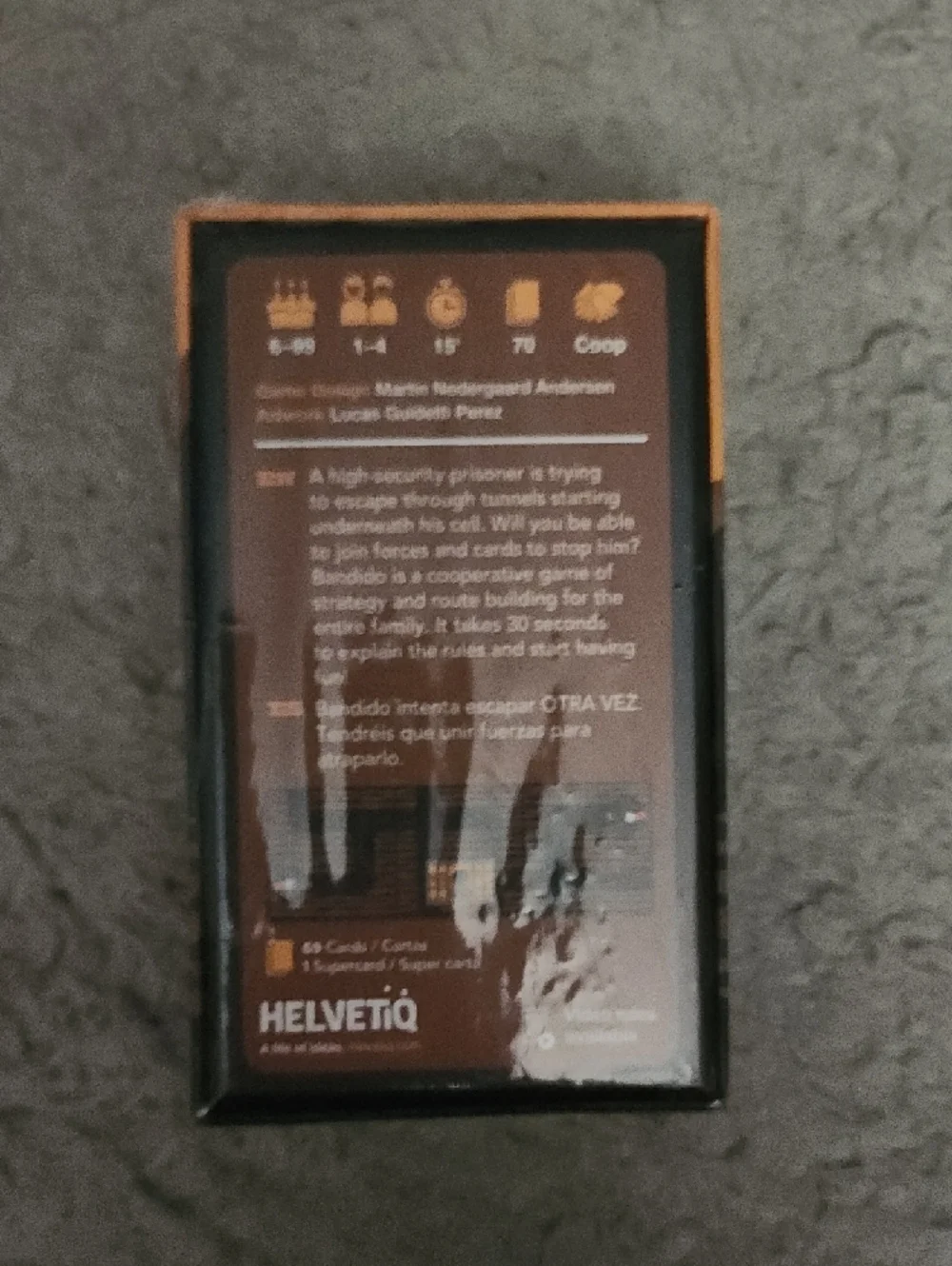 bandido new sealed card game