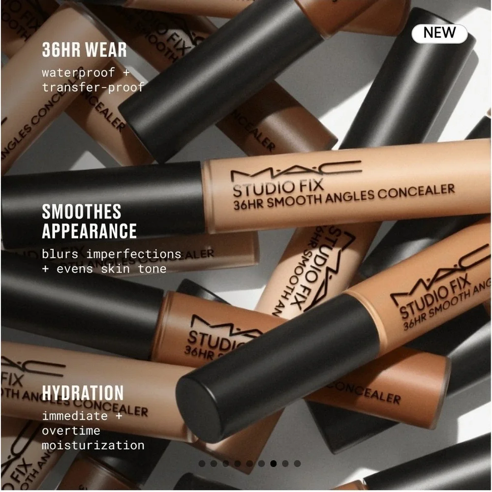 MAC NC15 Studio Fix 36HR Smooth Angles Hydrating Concealer .24oz/7ml NEW FORMULA